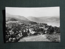 Képeslap,Zebegény,Dunakanyar,község látkép,részlet, 1967-