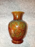 Gránit csurgatott mázas kerámia váza