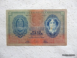 20 korona 1907 Ritka bankjegy !