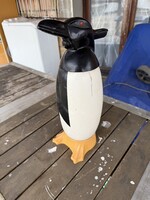 Régi orosz pingvines szódás üveg