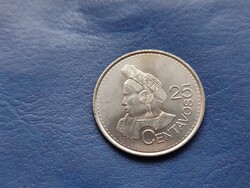 GUATEMALA 25 CENTAVOS 2017 INDIÁN NŐ! RITKA! UNC!