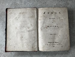 Johann Wolfgang von Goethe: Faust. Eine Tragödie – Erster Theil. Stuttgart und Tübingen, J. G. Cotta