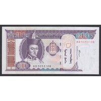 Mongólia,100 tugrik 2000 UNC