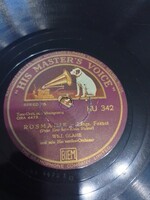 Gramofon hanglemezek nègy darab.