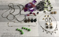 Retró bizsu ékszer csomag