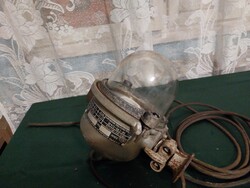 NEM RÉG LESZERELT MŰKÖDÖ KÉPES IPARI ROBBANÁS BIZTOS LÁMPA