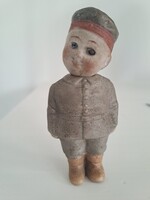 I. Vh német egyenruhában porcelán baba első világháború háborús katonai egyenruha bérét sapka
