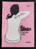 Gy37 / 1972 Fabulon gyufacímke