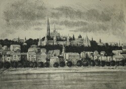 (K) Ábrahám Rafael (1929-2014) : Buda