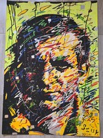 Szük Norbert (Ed Narrow) – ADAM (1997) | 100x70 cm | Ritka korai szürrealista főmű - portré