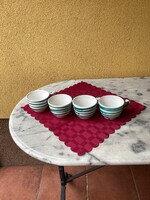 Négy darab GMUNDNER kerámia teás csésze.