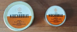 Doboz, Gyógyszeres fémdoboz doboz NEOCARBOLAX  100-40 db