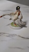 Herendi Lúdas Matyi  porcelán figura