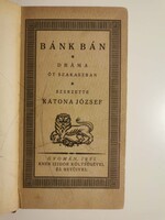 Katona József   Bánk bán     Kner Izidor Gyoma 1921