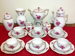 Herendi Apponyi teás készlet 26db