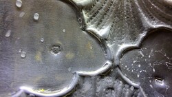 Ezüst tálca dianás jelzéssel 1900-as eleje