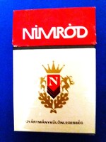 Antik magyar vadász NIMRÓD cigaretta doboza - BULGAROTABAC csak doboz !