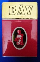 Antik magyar BÁV - BIZOMÁNYI ÁRUHÁZ VÁLLALAT cigaretta doboza EGRI DOHÁNYGYÁR csak doboz !