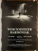 Werckmeister harmóniák eredeti moziplakát, filmplakát, 68x98 cm, Tarr Béla filmje
