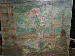 Meggyes László festménye.