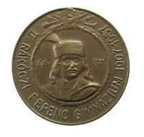 Budapest II. Kerületi II. Rákóczi Ferenc Gimnázium 1907-1957