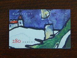 Bélyegfüzet - 2000. Karácsony (II.) /a fedlap belső oldalán a 2000.évi díjak/