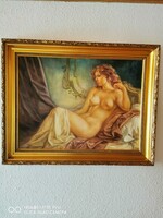 Csomor Katalin:Kanapén-alkotás-60x80