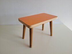 Mid century kis méretű gyerek szék régi retro sámli ülőke