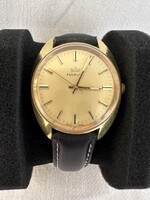 Swiss Marvin aranyozott férfi óra 34 mm tokátmérő 1970.