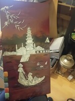 Vietnamese mother-of-pearl inlay lacquer image