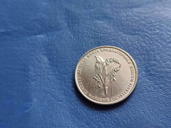 DNYESZTEREN TÚLI MOLDÁV KÖZTÁRSASÁG 1 RUBEL 2019 "VÖRÖS KÖNYVES NÖVÉNY"! GYÖNGYVIRÁG! UNC