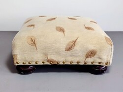 Upholstered Pouf or Footstool NEGOTIABLE
