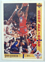 David Robinson 1992 West All-Star NBA Upper Deck Kosárlabdakártya 1991