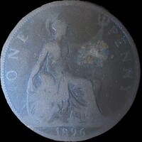 United Kingdom 1 penny 1896 G