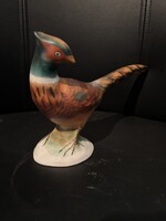 Porcelán fácán figura