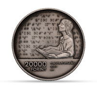 2025. évi 200 éves a vakok magyarországi oktatása ezüst emlékérme