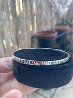 925 ezüst merev vésett karperec