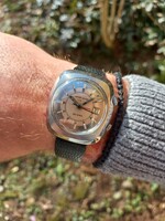 !Favre-Leuba Sea Bird Alarm kézihúzós karóra!