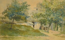 (K) Takács Mara : Borpince / 1924