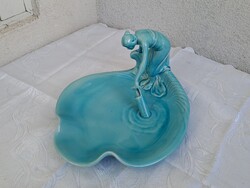 1,-Ft XXL Zsolnay alapmázas nagyméretű vízmerítő tál a legnagyobb