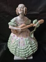 Nagyméretű Herendi Déryné figura