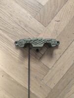 Eredeti jelzett G.B. Gustav Becker hang konzol hangszàl,2,3 súlyos falióra alkatrész