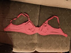 Melltartó sötétrózsaszín merevítős 80B