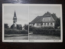 1930-40 Kenderes Képeslap Postatiszta
