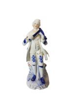 Viktoriánus stílusú porcelán figura!