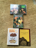 Könyv, füzet, Gombák, 5db egybe, Ritka Szemere L. szarvasbomba könyv is van benne!