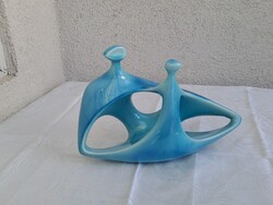 Zsolnay alapmázas Török János nagyméretű anya gyermekével figura