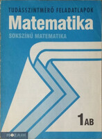 Árvainé, Lángné, Szabados: Tudásszintmérő SOKSZÍNŰ MATEMATIKA 1.o. AB. MS-2781