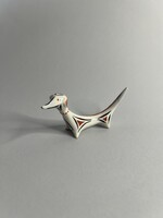 Drasche, kőbányai art deco tacskó kutya