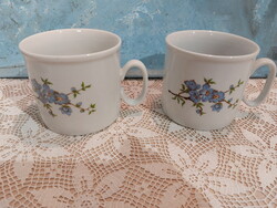 Zsolnay, kék barackvirágos ritka bögre